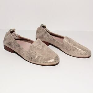 Abeo Bio System Jean II Gold metallic leather flats Size 7.5N (Narrow)